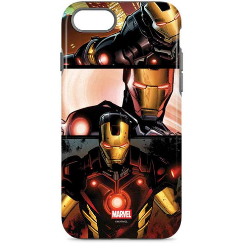 Marvel Iron Man Three Panel iPhone Cases